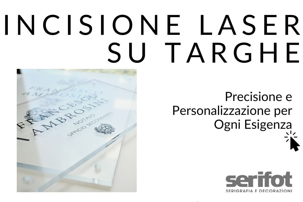 Incisione Laser su Targhe, Precisione e Personalizzazione per Ogni Esigenza